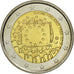 Finland, 2 Euro, Flag, 2015, MS(63), Bi-Metallic