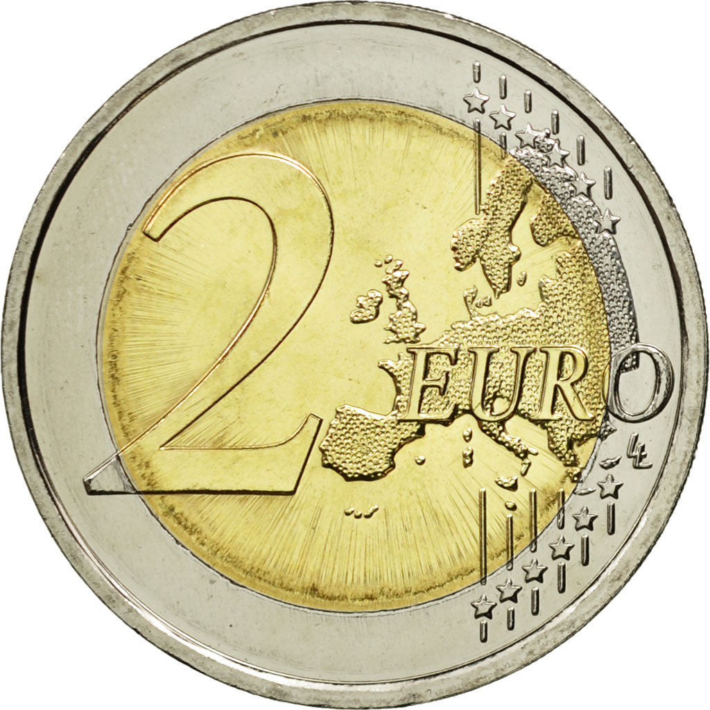 Deutschland, 2 Euro, Flag, 2015, UNZ, Bi-Metallic