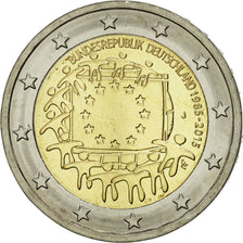 Germany, 2 Euro, Flag, 2015, MS(63), Bi-Metallic
