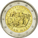 San Marino, 2 Euro, Pinturicchio, 2013, MS(63), Bi-Metallic