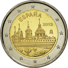 Spain, 2 Euro, 2013, MS(63), Bi-Metallic