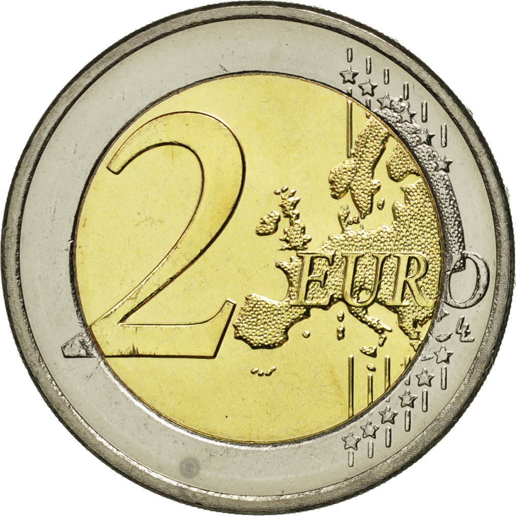Luxembourg, 2 Euro, Ons Heemecht, 2013, MS(63), Bi-Metallic