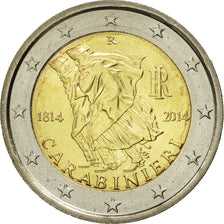 Italy, 2 Euro, Carabinieri, 2014, MS(63), Bi-Metallic