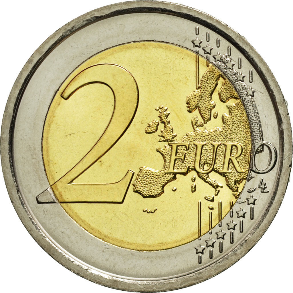 San Marino, 2 Euro, Bramante Lazzari, 2014, SPL, Bi-Metallic