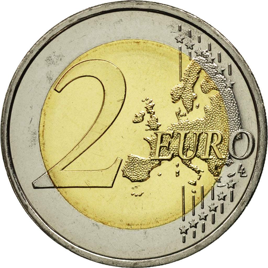 Latvia, 2 Euro, Eiropas Kulturas Galvaspilseta, 2014, MS(63), Bi-Metallic