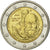 Grecja, 2 Euro, 2014, MS(63), Bimetaliczny