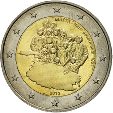 Malta, 2 Euro, Self-Government 1921, 2014, MS(63), Bimetaliczny