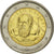 Włochy, 2 Euro, Galileo Galilei, 2014, MS(63), Bimetaliczny