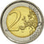 Włochy, 2 Euro, Galileo Galilei, 2014, MS(63), Bimetaliczny