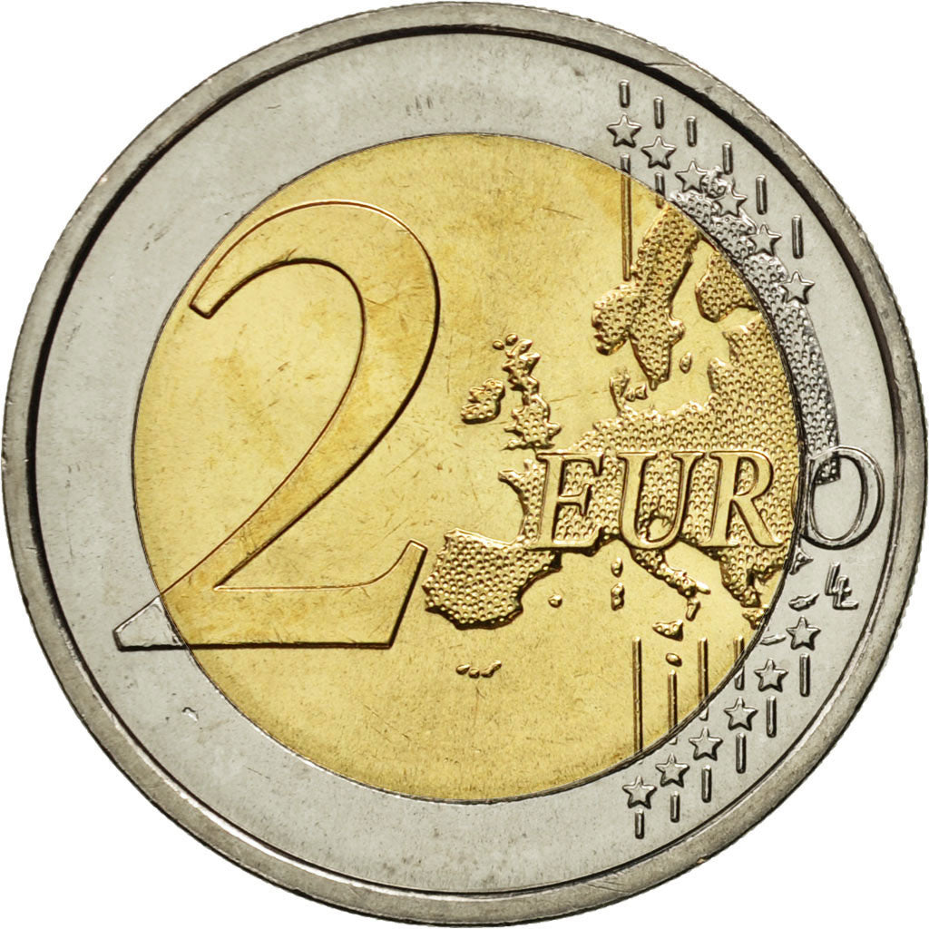 Portugal, 2 Euro, Agricultura familiar, 2014, MS(63), Bimetaliczny