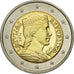 Latvia, 2 Euro, Portrait, 2014, MS(63), Bi-Metallic