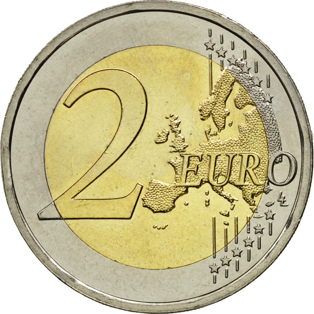 Paesi Bassi, 2 Euro, Willem-Alexander, 2014, SPL, Bi-metallico