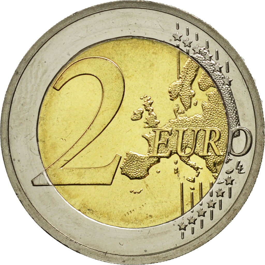Germania, 2 Euro, Traité de l'Elysée, 2013, SPL, Bi-metallico
