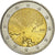 Moneta, Francja, 2 Euro, Peace, 2015, MS(63), Bimetaliczny
