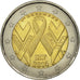 Coin, France, 2 Euro, Sida, 2015, MS(63), Bi-Metallic