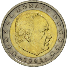 Monaco, 2 Euro, Prince Rainier III, 2011, MS(63), Bi-Metallic