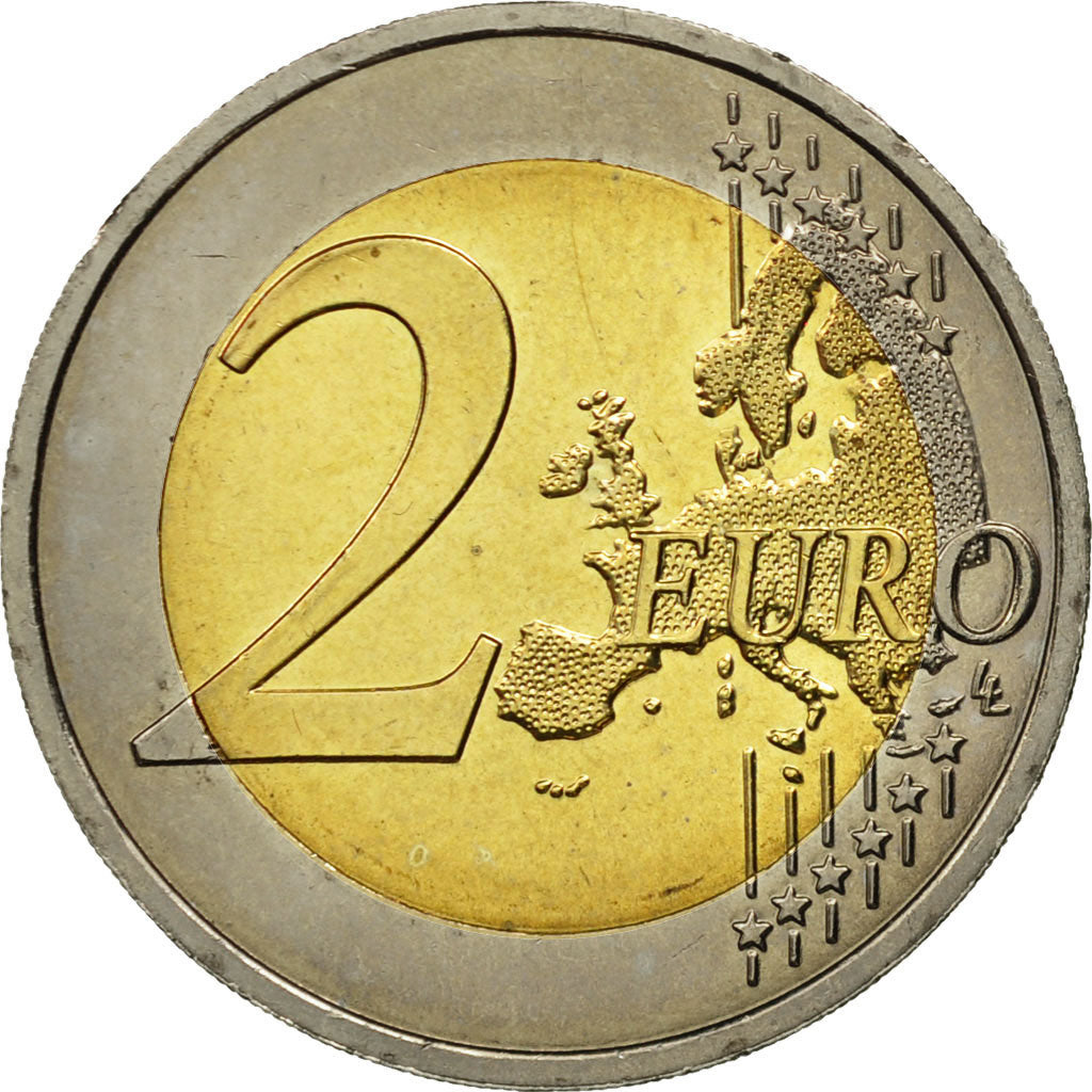 Monaco, 2 Euro, Prince Albert II, 2009, MS(63), Bi-Metallic