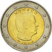 Mónaco, 2 Euro, Prince Albert II, 2011, SC, Bimetálico