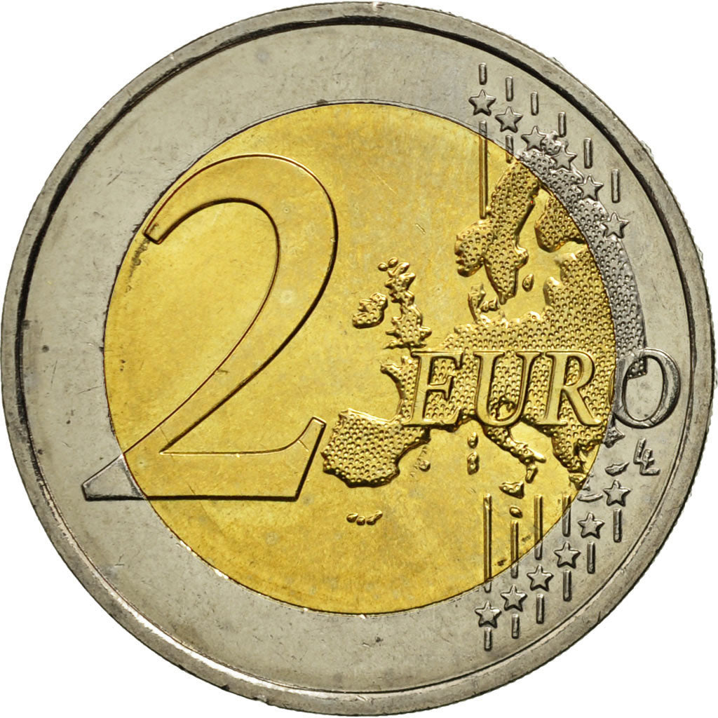 Monaco, 2 Euro, Prince Albert II, 2011, MS(63), Bi-Metallic