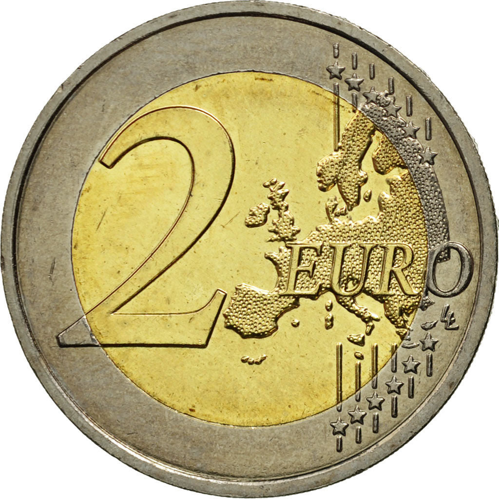 Monaco, 2 Euro, Prince Albert II, 2012, MS(63), Bi-Metallic