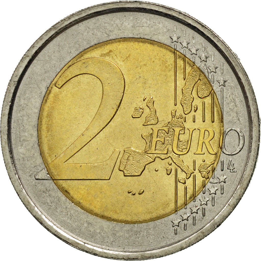 San Marino, 2 Euro, 2002, MS(63), Bi-Metallic