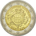 Deutschland, 2 Euro, 10 years euro, 2012, UNZ, Bi-Metallic