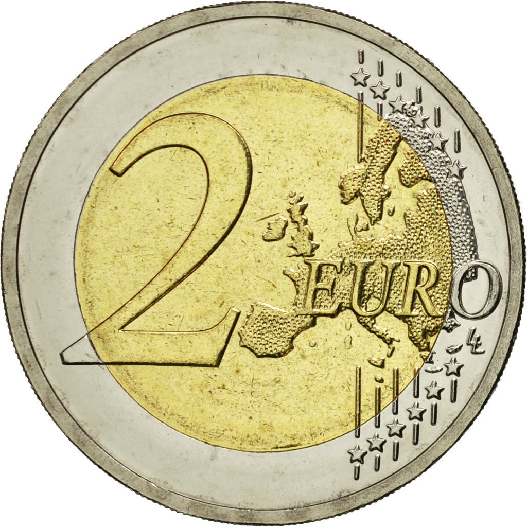 Germania, 2 Euro, 10 years euro, 2012, SPL, Bi-metallico
