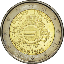 Finland, 2 Euro, 10 years euro, 2012, MS(63), Bi-Metallic