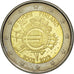 Finland, 2 Euro, 10 years euro, 2012, MS(63), Bi-Metallic
