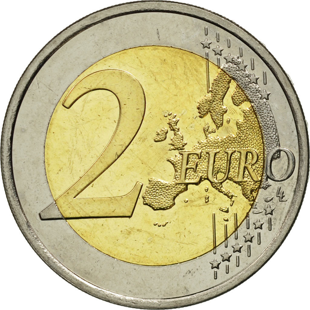 Finland, 2 Euro, 10 years euro, 2012, MS(63), Bi-Metallic