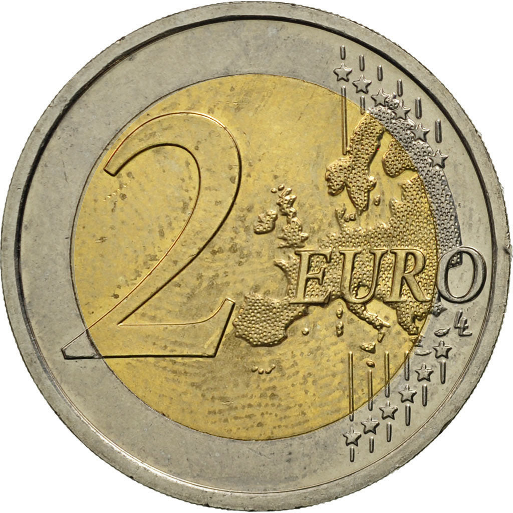 Slovakia, 2 Euro, 10 years euro, 2012, MS(63), Bi-Metallic