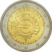 Portugal, 2 Euro, 10 years euro, 2012, MS(63), Bi-Metallic
