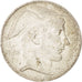 Belgio, 50 Francs, 50 Frank, 1948, BB+, Argento, KM:137