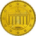GERMANY - FEDERAL REPUBLIC, 10 Euro Cent, 2006, MS(63), Brass, KM:210