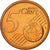 République fédérale allemande, 5 Euro Cent, 2002, SPL, Copper Plated Steel