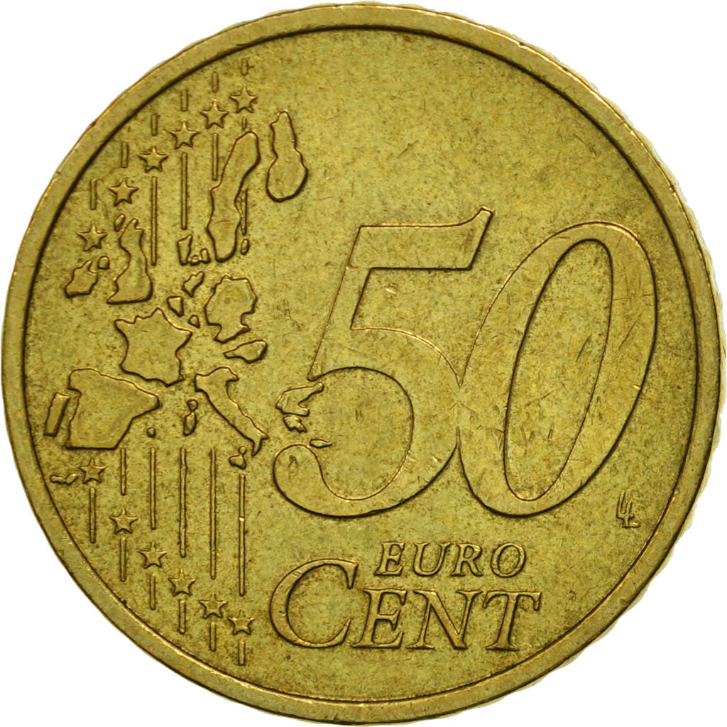 Autriche, 50 Euro Cent, 2002, SPL, Laiton, KM:3087