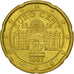 Austria, 20 Euro Cent, 2007, Vienna, MS(63), Mosiądz, KM:3086