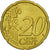 Österreich, 20 Euro Cent, 2007, UNZ, Messing, KM:3086