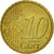 Österreich, 10 Euro Cent, 2002, UNZ, Messing, KM:3085