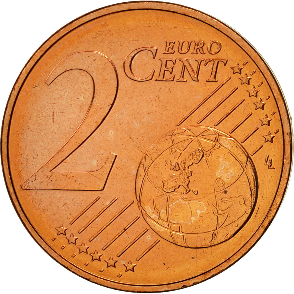 Oostenrijk, 2 Euro Cent, 2002, UNC-, Copper Plated Steel, KM:3083