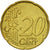 Belgio, 20 Euro Cent, 2003, SPL, Ottone, KM:228
