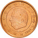 Bélgica, 5 Euro Cent, 1999, SC, Cobre chapado en acero, KM:226