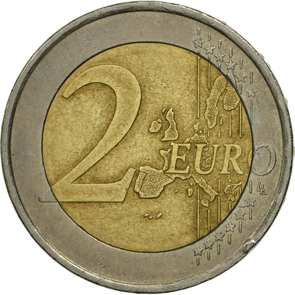 Spagna, 2 Euro, 2000, BB, Bi-metallico, KM:1047