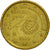 Hiszpania, 50 Euro Cent, 2000, Madrid, MS(63), Mosiądz, KM:1045