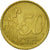 Hiszpania, 50 Euro Cent, 2000, Madrid, MS(63), Mosiądz, KM:1045