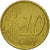 Hiszpania, 10 Euro Cent, 1999, Madrid, MS(63), Mosiądz, KM:1043