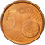 Hiszpania, 5 Euro Cent, 2000, Madrid, MS(63), Miedź platerowana stalą, KM:1042