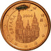 Spain, Euro Cent, 2006, MS(63), Copper Plated Steel, KM:1040