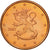 Finlandia, 5 Euro Cent, 2007, SPL, Acciaio placcato rame, KM:100