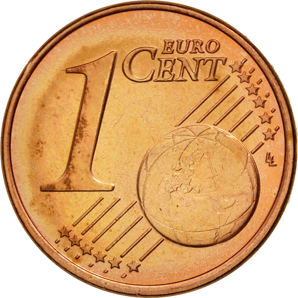 Finland, Euro Cent, 2007, MS(63), Copper Plated Steel, KM:98